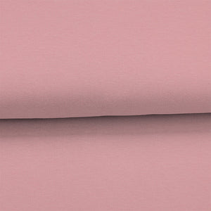 Rose - French Terry uni biologique