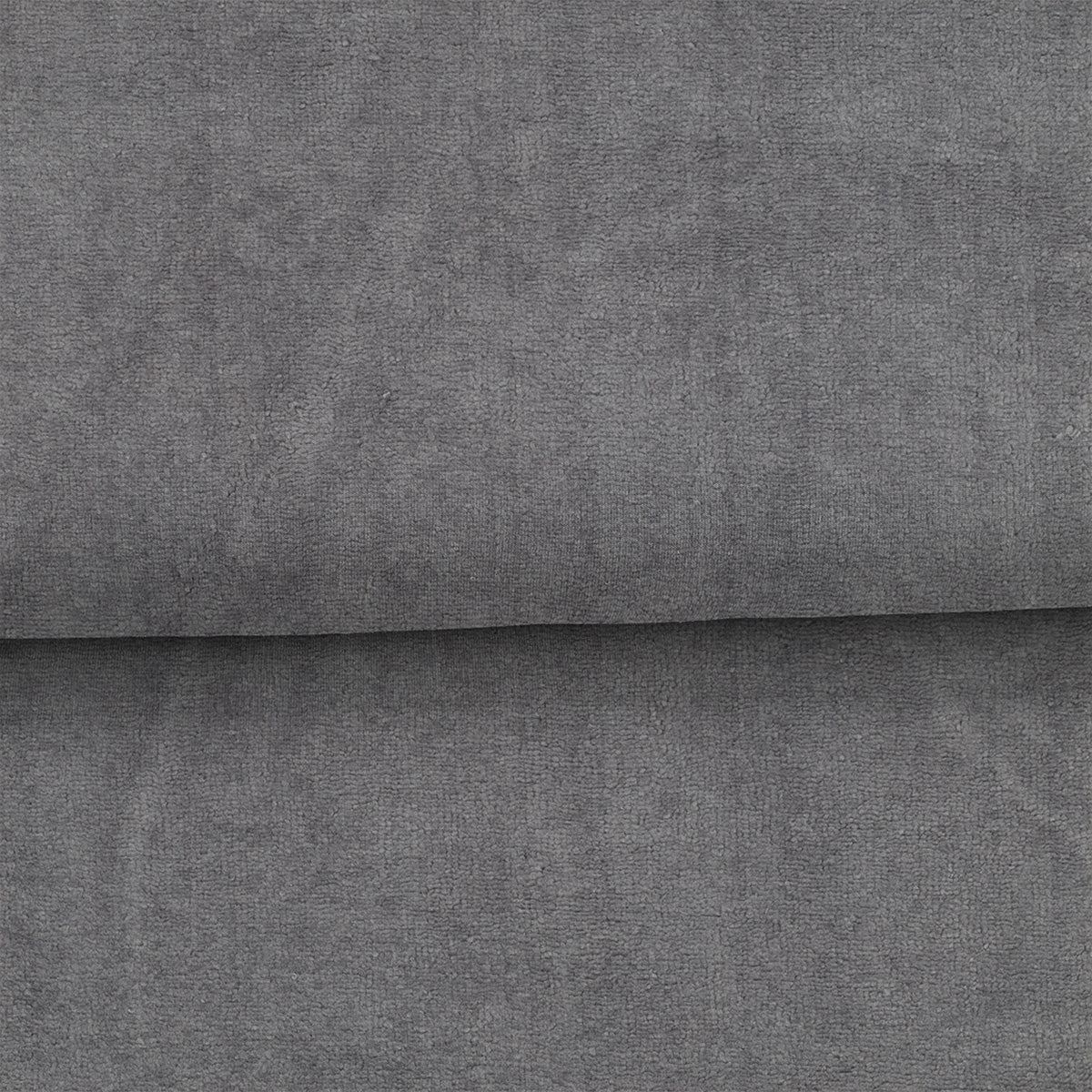 Gris - Ratine de velours de bambou