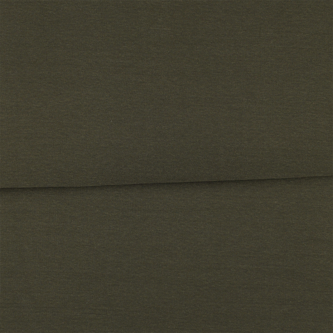 Vert camouflage - Bord côte (ribbing) biologique