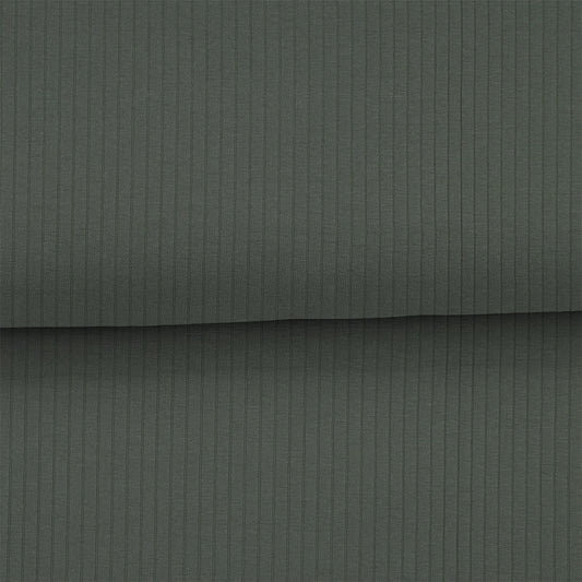 Vert foncé - Jersey LARGES côtes