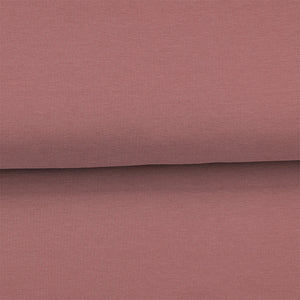 Rose sépia - French Terry uni biologique