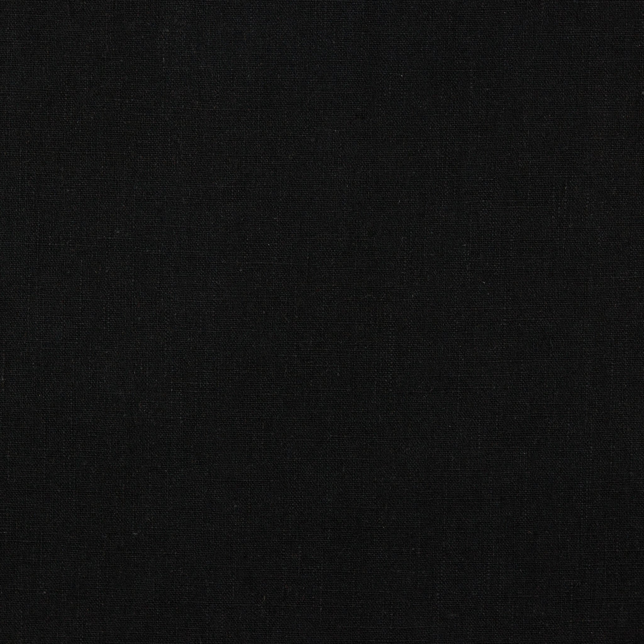 Black - Plain linen