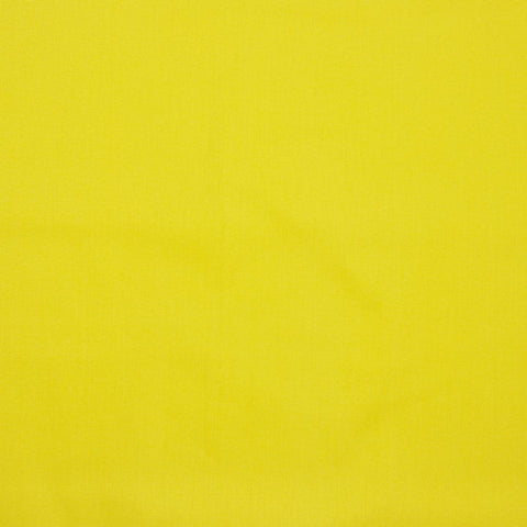 Yellow - Plain organic poplin