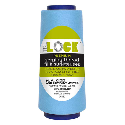 TRULOCK Premium Overlock Thread 1500m - Powder Blue