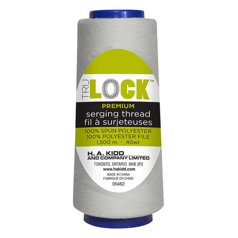 TRULOCK Premium overlock thread 1500m - Gray