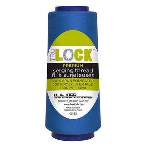 TRULOCK Premium overlock thread 1500m - Blue