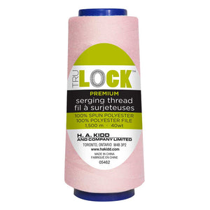 TRULOCK Premium overlock thread 1500m - Pink