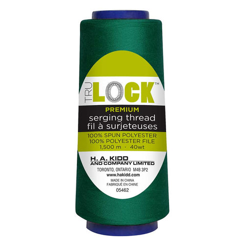 TRULOCK Premium overlock thread 1500m - Green