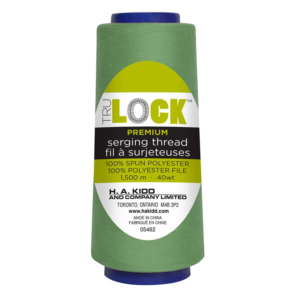 TRULOCK Premium Overlock Thread 1500m - Lime Green