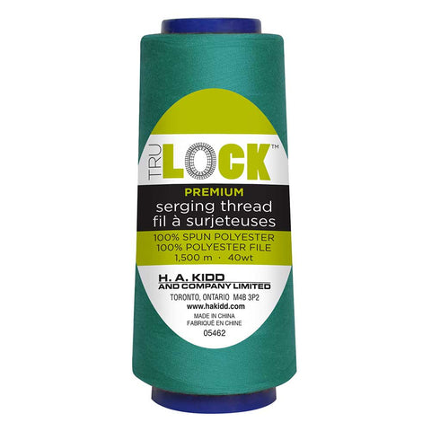 TRULOCK Premium Overlock Thread 1500m - Aqua