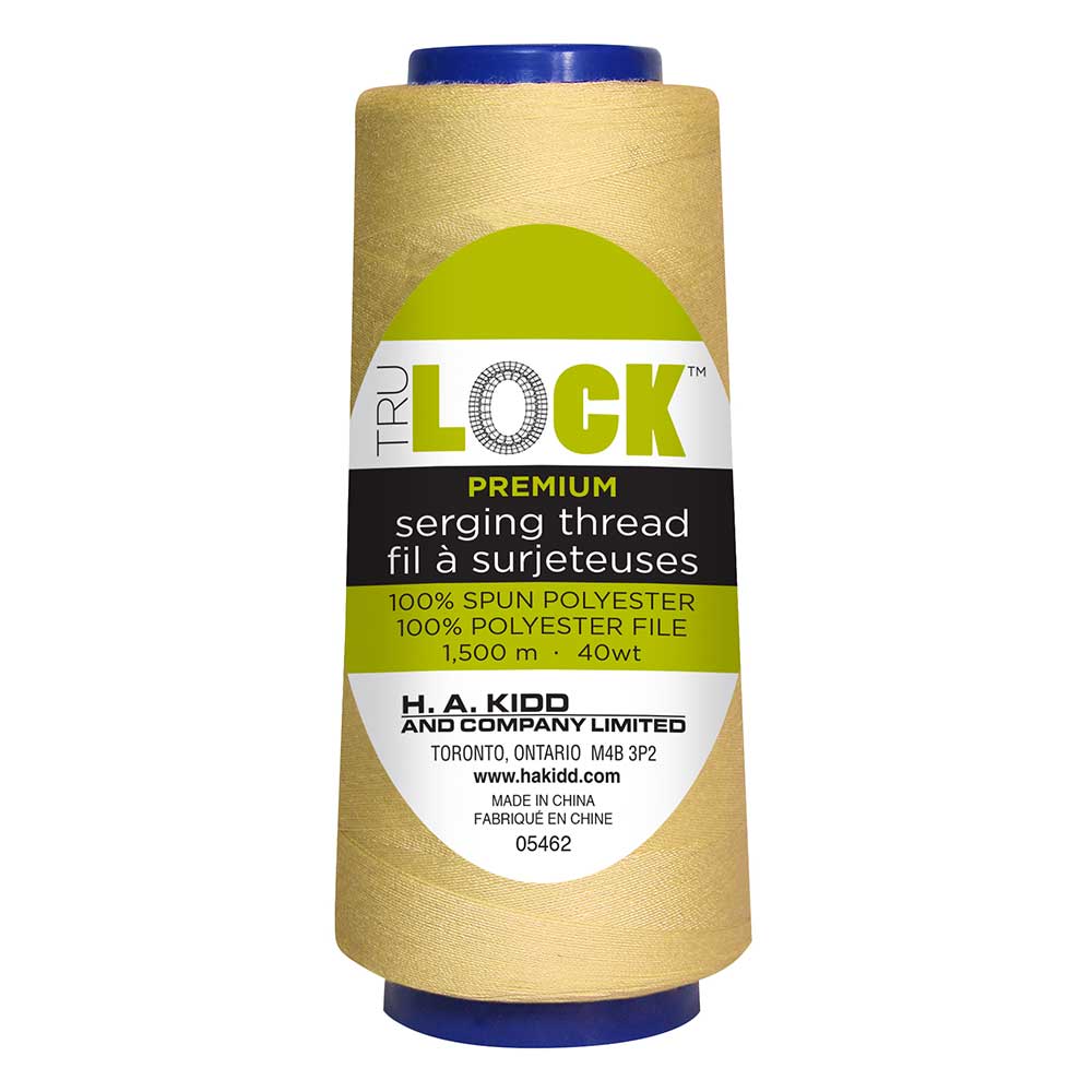 TRULOCK Premium overlock thread 1500m - Gold