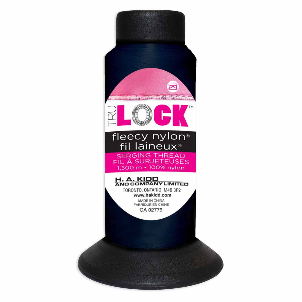 Woolly nylon yarn 1500m - Navy