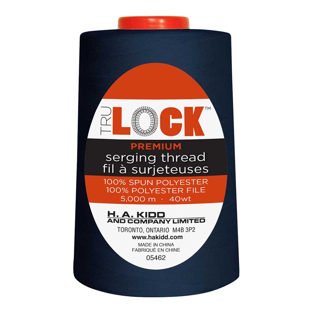 TRULOCK Premium Overlock Thread 5000m - Navy Blue