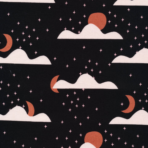 Moonrise - Cloud 9 - Organic Printed Canvas