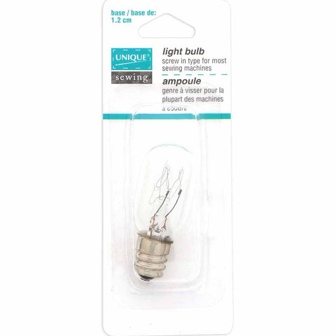 UNIQUE SEWING screw-on bulb 1.2 cm