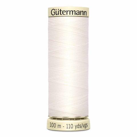 GÜTERMANN Polyester Yarn 100m - #021- Oyster