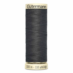 GÜTERMANN Polyester Thread 100m - #125 - Anthracite