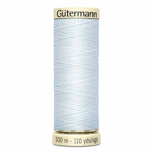 GÜTERMANN Polyester Thread 100m - #202 - Silver luster