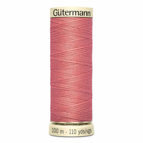 GÜTERMANN Polyester Thread 100m - #352 - Coral