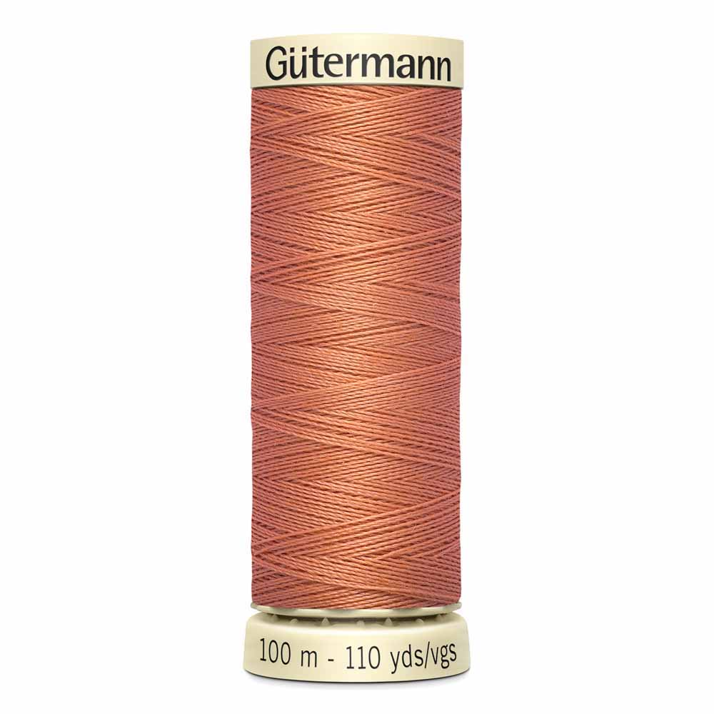 GÜTERMANN Polyester Thread 100m - #363 - Dark peach