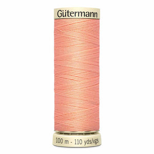 GÜTERMANN Polyester Thread 100m - #365 - Peach