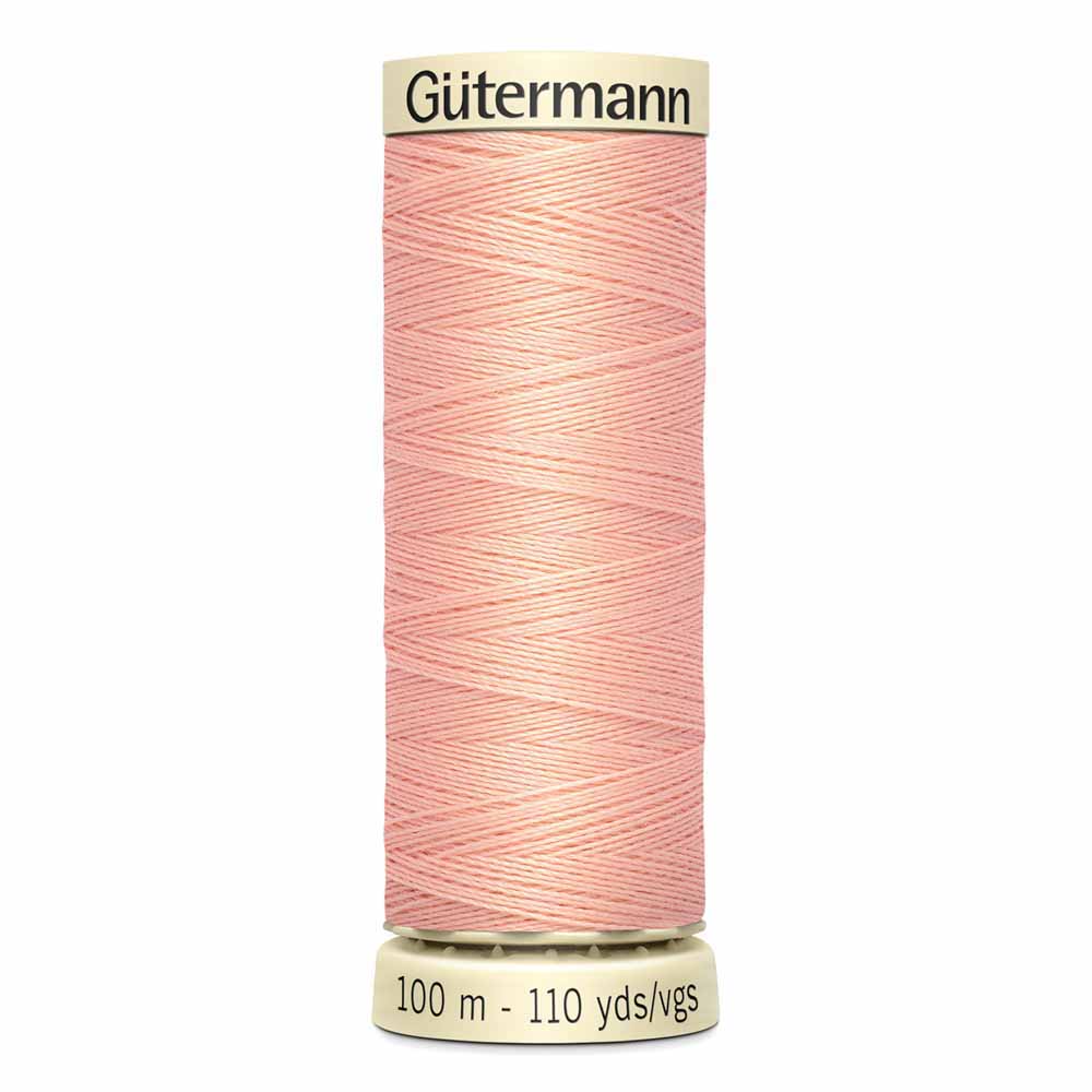 Fil Polyester GÜTERMANN 100m - #370 - Rose thé