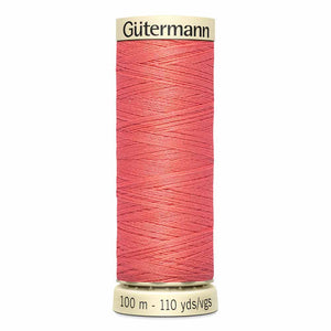 GÜTERMANN Polyester Thread 100m - #375 - Light Coral