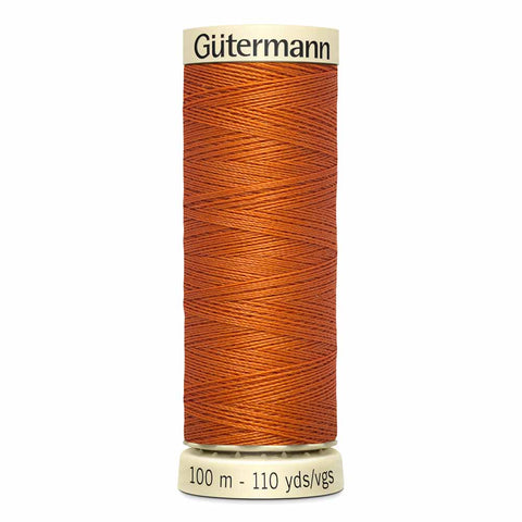 GÜTERMANN Polyester Thread 100m - #472 - Carrot