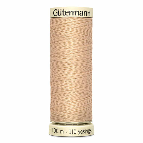 GÜTERMANN Polyester Thread 100m - #502 - Sahara