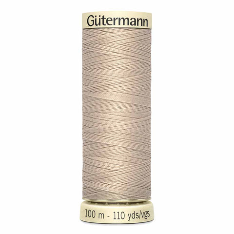 GÜTERMANN Polyester Thread 100m - #506 - Sand