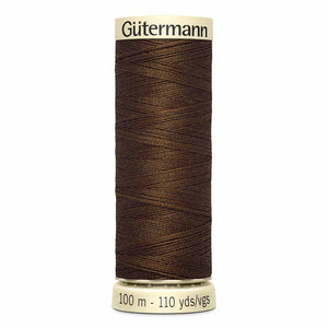 GÜTERMANN Polyester Thread 100m - #589 - Coffee bean
