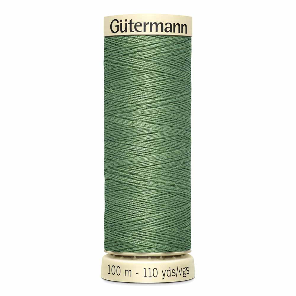 GÜTERMANN Polyester Thread 100m - #723 - Khaki green