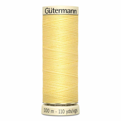 GÜTERMANN Polyester Thread 100m - #805 - Cream