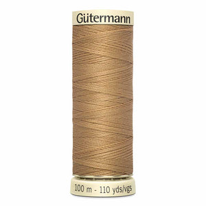 GÜTERMANN Polyester Thread 100m - #825 - Sawdust