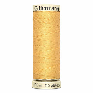 GÜTERMANN Polyester thread 100m - #827 - Old gold