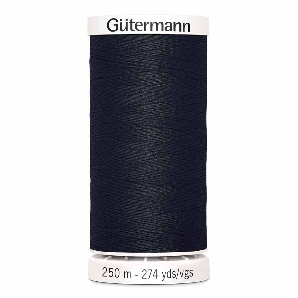 GÜTERMANN Polyester Thread 250m - #010 - Black