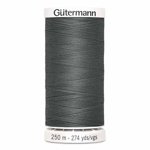 GÜTERMANN Polyester thread 250m - #115 - Rail gray