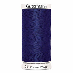GÜTERMANN Polyester Thread 250m - #266 - Bright Navy