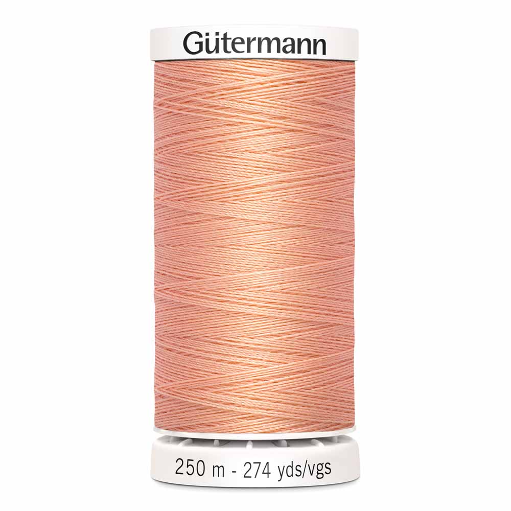 GÜTERMANN Polyester Thread 250m - #365 - Peach