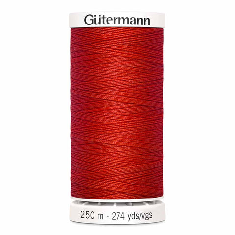 Fil Polyester GÜTERMANN 250m - #405 - Rouge flamme