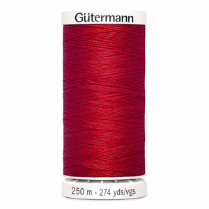 GÜTERMANN Polyester Thread 250m - #410 - Scarlet Red