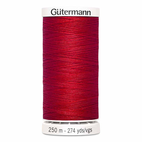 Fil Polyester GÜTERMANN 250m - #410 - Rouge écarlate