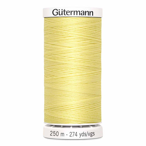 GÜTERMANN Polyester Thread 250m - #805 - Cream