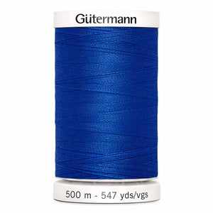 GÜTERMANN Polyester Thread 500m - #251 - Cobalt Blue