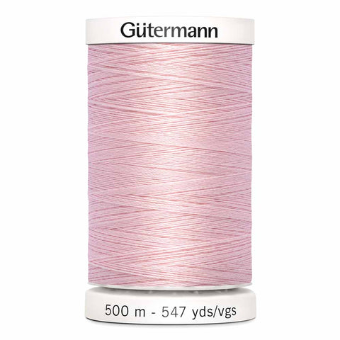 GÜTERMANN Polyester thread 500m - #305 - Petal pink