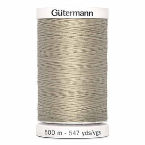 GÜTERMANN Polyester Thread 500m - #506 - Sand