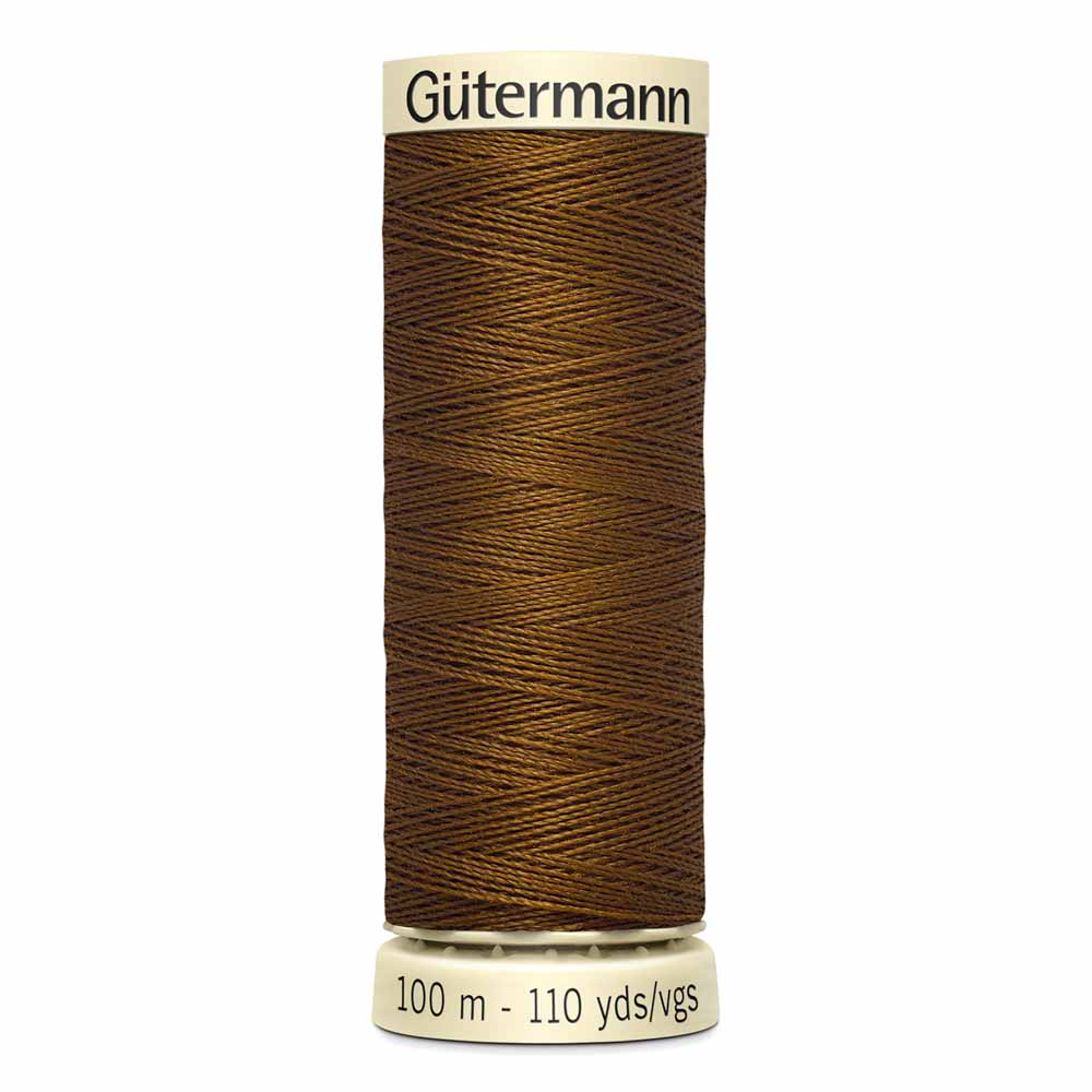 GÜTERMANN Polyester thread 100m - #553 - Mink brown