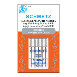 Schmetz Chrome Jersey/Ballpoint 80/12 hands