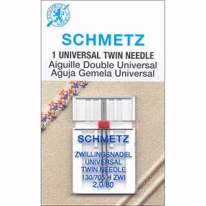 Aiguilles Schmetz Double 80/12 - 2.0mm