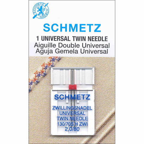 Schmetz Double Needles 80/12 - 2.0mm